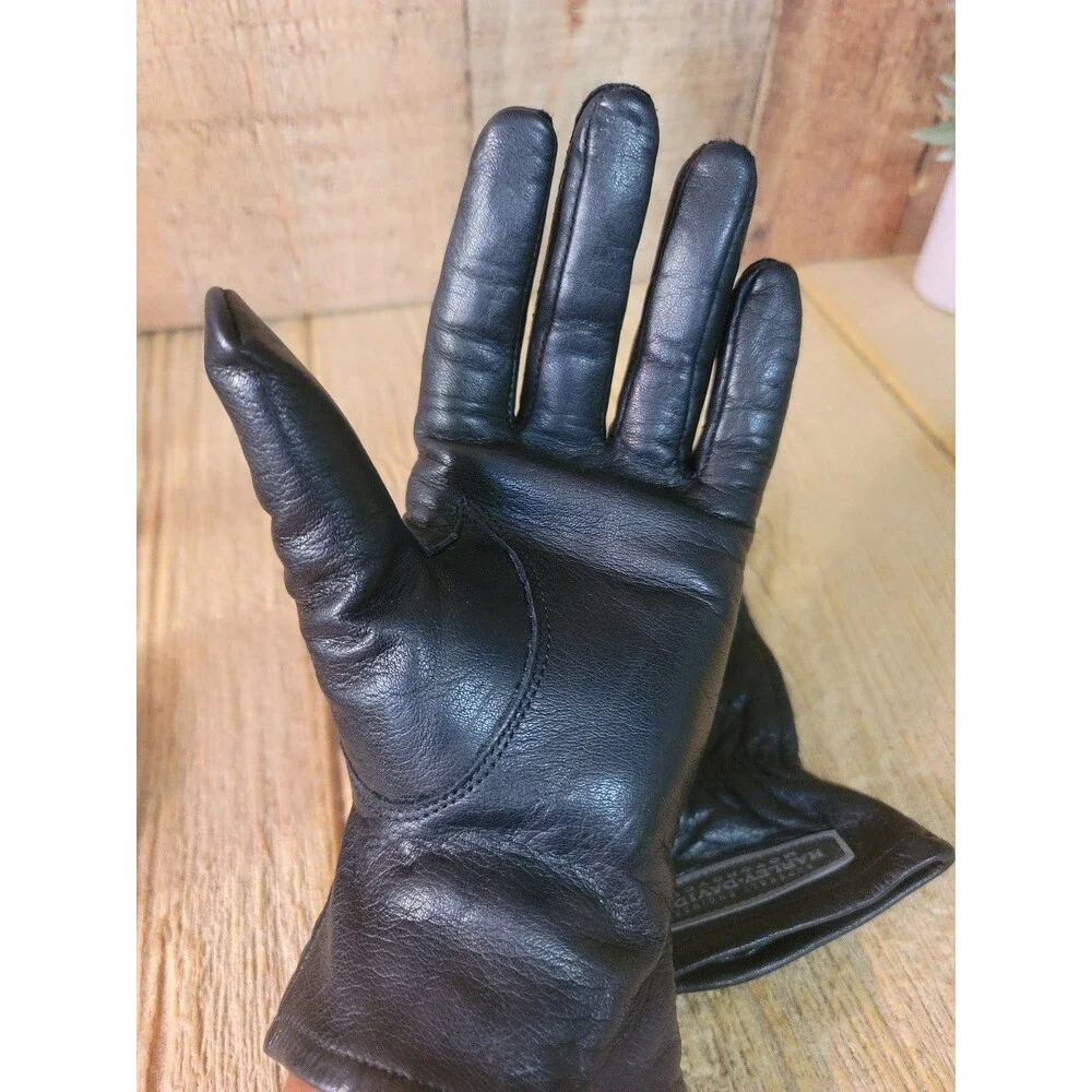 Womens Harley Davidson Riding Leather Gloves